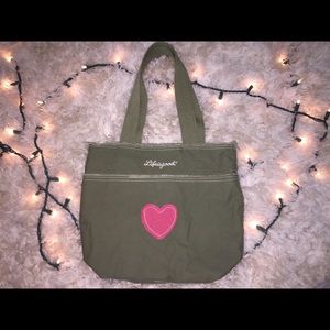 Army Green Tote Bag